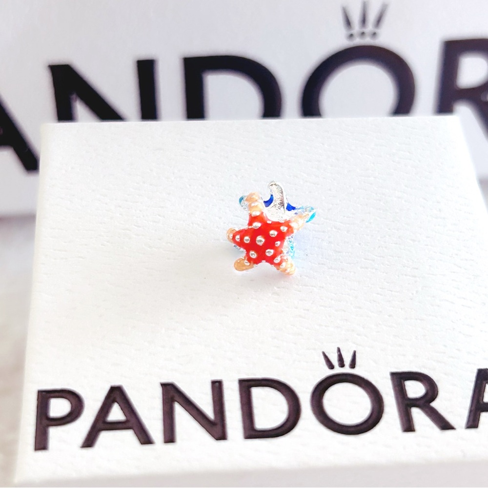 Pandora Colorful Starfish Mini Charm (2 charms) - Picture 4 of 7